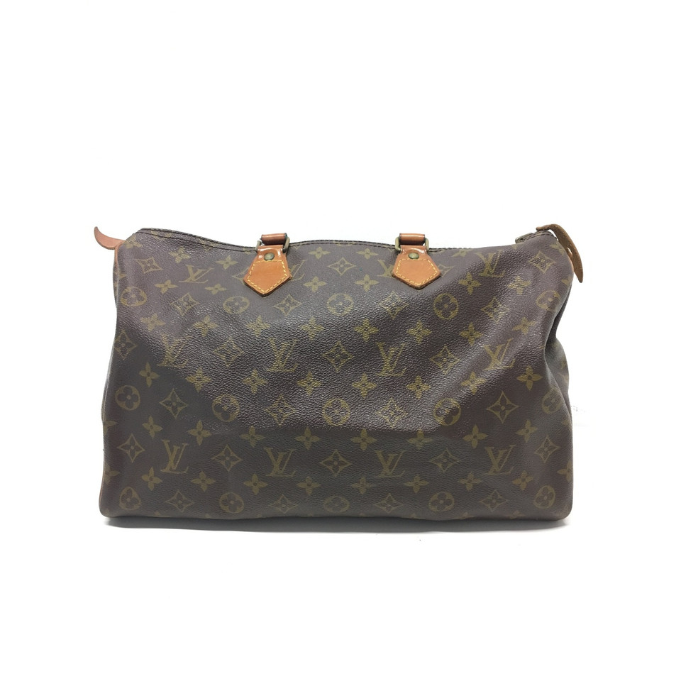 Louis Vuitton Speedy 35 aus Canvas in Braun