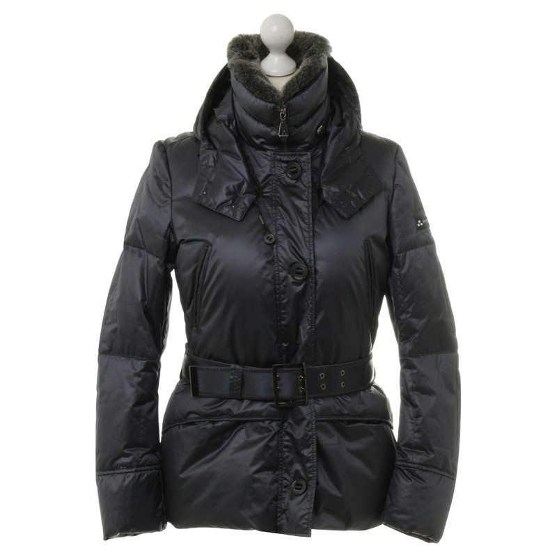 Peuterey Down jacket with fur trim