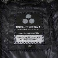 Peuterey Down jacket with fur trim