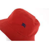 Burberry Hat/Cap Cotton in Red