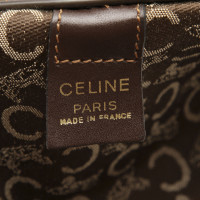 Céline Handtasche aus Canvas in Braun