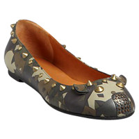 Marc Jacobs Camouflage studded mouse ballerina