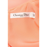 Christian Dior Jurk Zijde in Roze