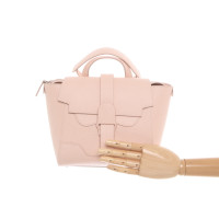 Senreve Handbag Leather in Pink