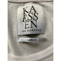 Zoe Karssen Top en Coton en Blanc