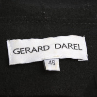 Gerard Darel Jacke/Mantel aus Wolle in Schwarz