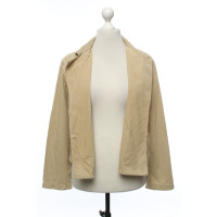 Armani Jeans Giacca/Cappotto in Cotone in Beige