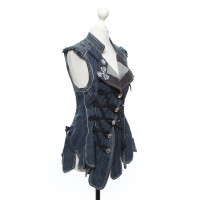 High Use Vest Cotton in Blue