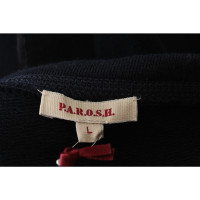 P.A.R.O.S.H. Robe en Coton en Noir