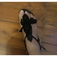 Ermanno Scervino Sandals Leather in Black