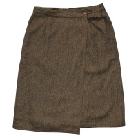 Max Mara Skirt Wool in Brown