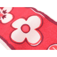 Louis Vuitton Scarf/Shawl Silk in Red