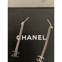 Chanel Oorbel Zilver in Zilverachtig