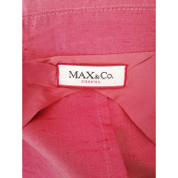 Max & Co Costume en Soie en Rouge