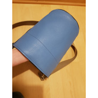 Prada Bucket Bag Leather in Blue