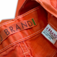 J Brand Shorts aus Jeansstoff in Orange