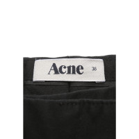 Acne Hose aus Baumwolle in Schwarz