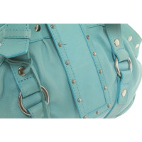 Laurèl Handbag Leather in Turquoise