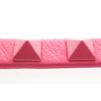 Valentino Garavani Bracelet/Wristband Leather in Pink