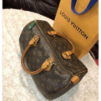 Louis Vuitton Speedy Monogram Perforated Leather in Brown