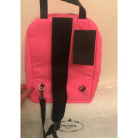 Prada Rucksack aus Leder in Rosa / Pink