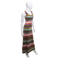 Céline Gebreide jurk in multicolor