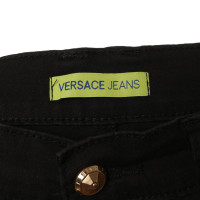 Gianni Versace Jeans mit goldfarbenen Elementen