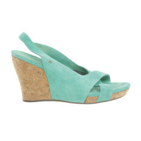 Ugg Australia Wedges Suede in Green