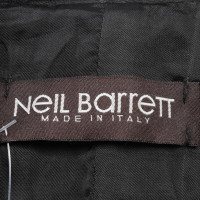 Neil Barrett Veste/Manteau en Cuir en Noir