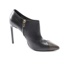 Saint Laurent Stivaletti in Pelle in Nero