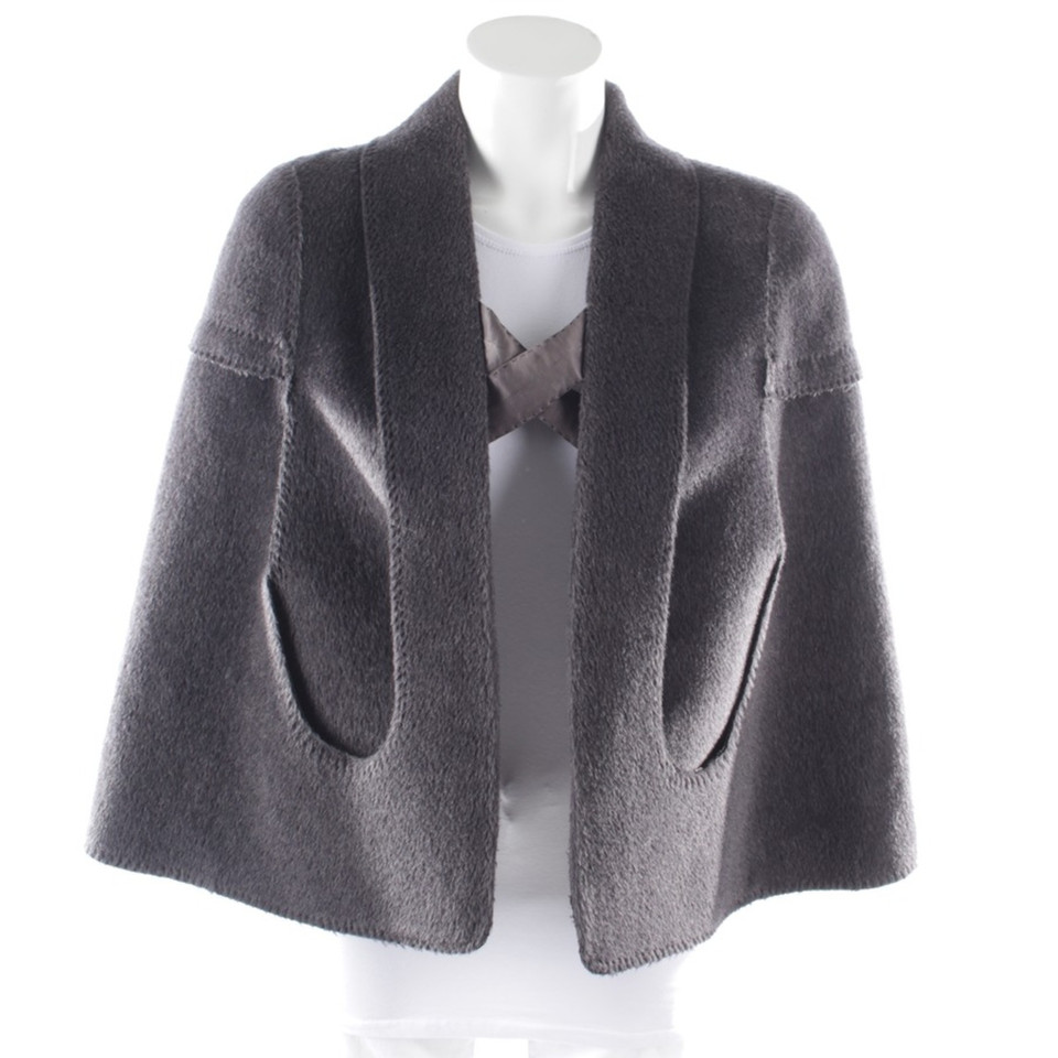 Louis Vuitton Jacke/Mantel in Grau