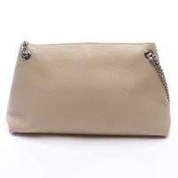 Akris Shoulder bag Leather in Beige