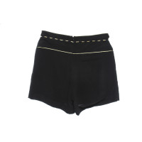 Pierre Balmain Shorts aus Seide in Schwarz