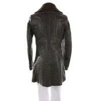 Arma Jacket/Coat Leather in Brown