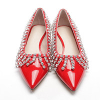 Christopher Kane Pumps/Peeptoes Leather in Red