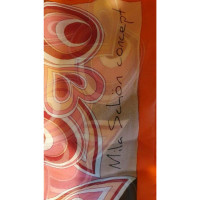 Mila Schön Concept Schal/Tuch aus Seide in Orange