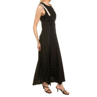 Calvin Klein Collection Kleid aus Seide in Schwarz