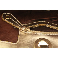 Bally Shopper Leather in Gold