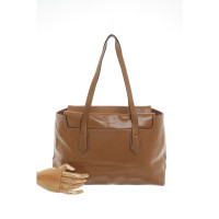 Coccinelle Shopper en Cuir en Marron