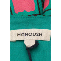 Manoush Robe en Soie en Vert