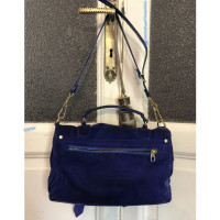 Proenza Schouler PS1 Medium Suède in Blauw