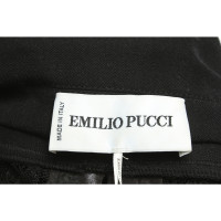 Emilio Pucci Jumpsuit aus Wolle in Schwarz