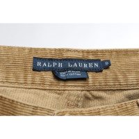 Ralph Lauren Paire de Pantalon en Coton en Marron