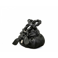 Furla Handtasche aus Leder in Schwarz