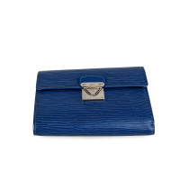 Louis Vuitton Tasje/Portemonnee Leer in Blauw