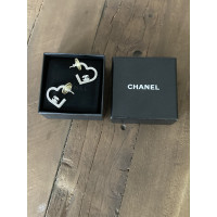 Chanel Oorbel Zilver in Zilverachtig