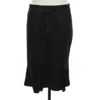 Cinque Skirt Wool in Black