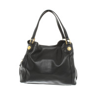 La Carrie Handbag Leather in Black