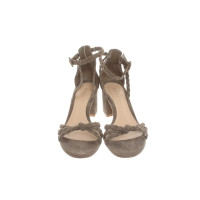 Gianvito Rossi Sandals Leather in Grey