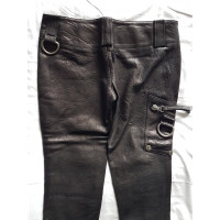 Thomas Wylde Trousers Leather in Black